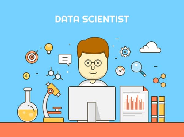 Data Engineer vs Data Scientist: Data Scientist Logo
